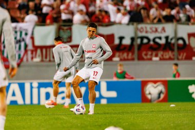 Bartosz Slisz, 2026 Dünya Kupası eleme maçında Malta ve Polonya milli takımları arasında görüldü (Maciej Rogowski / Ball Raw Images)