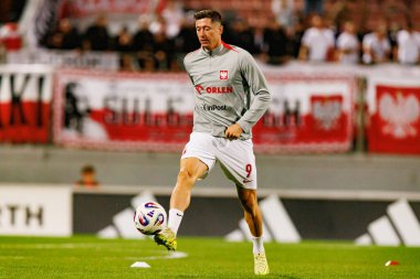 Robert Lewandowski, 2026 Dünya Kupası eleme maçında Malta ve Polonya milli takımları arasında görüldü (Maciej Rogowski / Ball Raw Images)
