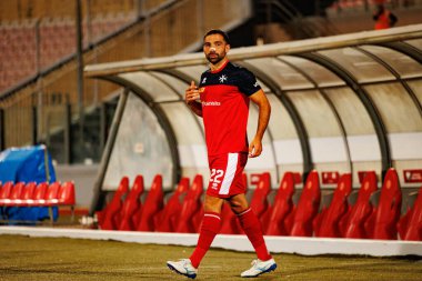 Zach Muscat, 2026 Dünya Kupası eleme maçında Malta ve Polonya milli takımları arasında görüldü (Maciej Rogowski / Ball Raw Images)