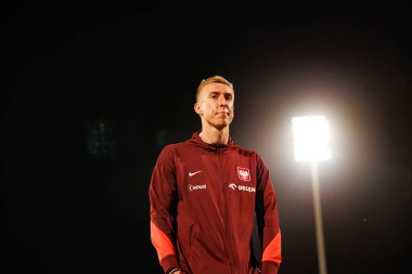 Adam Buksa, 2026 Dünya Kupası eleme maçında Malta ve Polonya milli takımları arasında görüldü (Maciej Rogowski / Ball Raw Images)