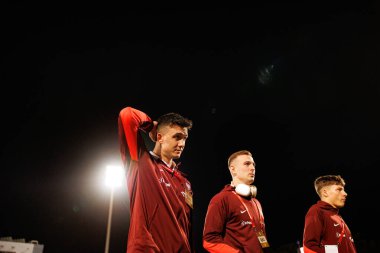 Mateusz Kochalski, Kacper Kozlowski ve Filip Rozga, 2026 Dünya Kupası eleme maçında Malta ve Polonya milli takımları arasında görüldü (Maciej Rogowski / Ball Raw Images)