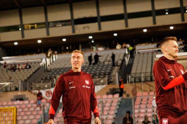 Adam Buksa ve Karol Swiderski, 2026 Dünya Kupası eleme maçında Malta ve Polonya milli takımları arasında görüldü (Maciej Rogowski / Ball Raw Images)