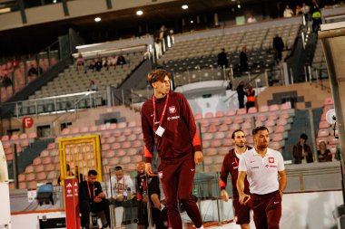 Jan Ziolkowski, 2026 Dünya Kupası eleme maçında Malta ve Polonya milli takımları arasında görüldü (Maciej Rogowski / Ball Raw Images)