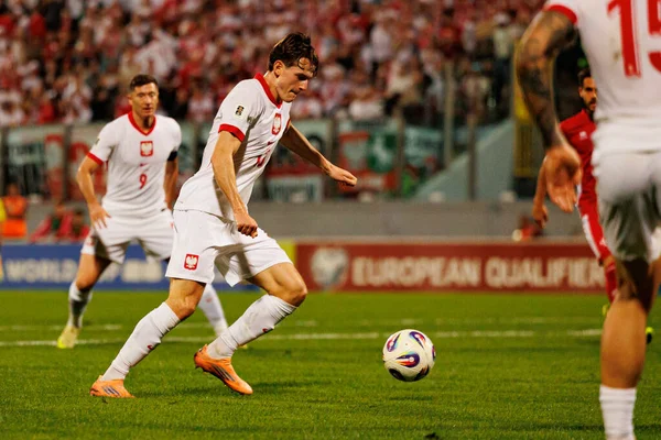 Jakub Kaminski, 2026 Dünya Kupası eleme maçında Malta ve Polonya milli takımları arasında görüldü (Maciej Rogowski / Ball Raw Images)