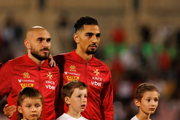 Teddy Teuma ve Ylyas Chouaref, 2026 Dünya Kupası eleme maçında Malta ve Polonya milli takımları arasında görüldü (Maciej Rogowski / Ball Raw Images)