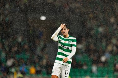 Francisco Trincao, Liga Portekiz maçı sırasında Estadio Jose Alvalade 'deki Sporting CP ve Alverca FC takımları arasında görüldü (Maciej Rogowski / Ball Raw Images)