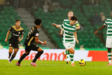 Pedro Goncalf, Liga Portekiz maçı sırasında Estadio Jose Alvalade 'deki Sporting CP ve Alverca FC takımları arasında görüldü (Maciej Rogowski / Ball Raw Images)