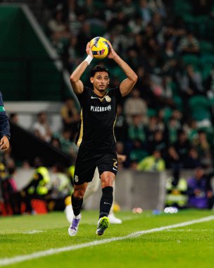 Nabil Touaizi, Liga Portekiz maçı sırasında Estadio Jose Alvalade 'deki Sporting CP ve Alverca FC takımları arasında görüldü (Maciej Rogowski / Ball Raw Images)