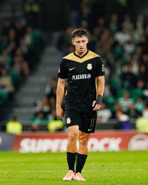  Liga Portekiz maçında Estadio Jose Alvalade 'deki Sporting CP ve Alverca FC takımları arasında görülen Cedric Nuozzi (Maciej Rogowski / Ball Raw Images))