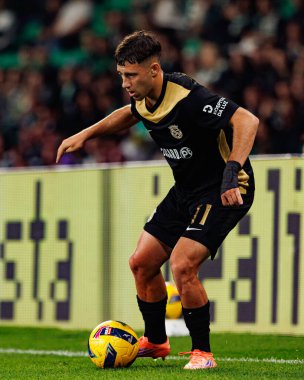  Liga Portekiz maçında Estadio Jose Alvalade 'deki Sporting CP ve Alverca FC takımları arasında görülen Cedric Nuozzi (Maciej Rogowski / Ball Raw Images))