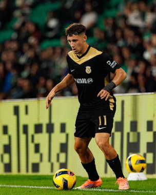  Liga Portekiz maçında Estadio Jose Alvalade 'deki Sporting CP ve Alverca FC takımları arasında görülen Cedric Nuozzi (Maciej Rogowski / Ball Raw Images))