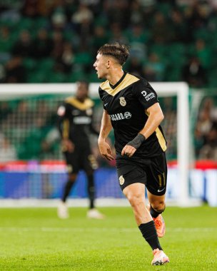 Liga Portekiz maçında Estadio Jose Alvalade 'deki Sporting CP ve Alverca FC takımları arasında görülen Cedric Nuozzi (Maciej Rogowski / Ball Raw Images))