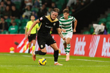Marko Milovanoviç Marezi, Liga Portekiz maçı sırasında Estadio Jose Alvalade 'deki Sporting CP ve Alverca FC takımları arasında görüldü (Maciej Rogowski / Ball Raw Images)