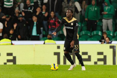 Bastien Meupiyou, Liga Portekiz maçı sırasında Estadio Jose Alvalade 'de (Maciej Rogowski / Ball Raw Images) Sporting CP ve Alverca FC takımları arasında görüldü.)