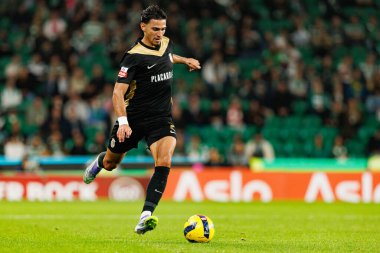 Nabil Touaizi, Liga Portekiz maçı sırasında Estadio Jose Alvalade 'deki Sporting CP ve Alverca FC takımları arasında görüldü (Maciej Rogowski / Ball Raw Images)