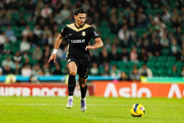 Nabil Touaizi, Liga Portekiz maçı sırasında Estadio Jose Alvalade 'deki Sporting CP ve Alverca FC takımları arasında görüldü (Maciej Rogowski / Ball Raw Images)