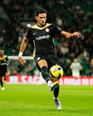 Nabil Touaizi, Liga Portekiz maçı sırasında Estadio Jose Alvalade 'deki Sporting CP ve Alverca FC takımları arasında görüldü (Maciej Rogowski / Ball Raw Images)