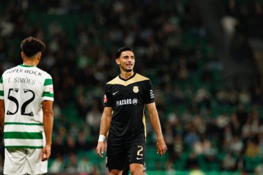 Nabil Touaizi, Liga Portekiz maçı sırasında Estadio Jose Alvalade 'deki Sporting CP ve Alverca FC takımları arasında görüldü (Maciej Rogowski / Ball Raw Images)