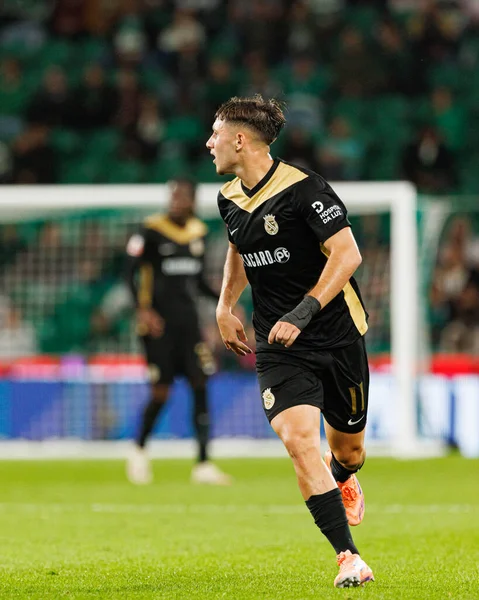 Liga Portekiz maçında Estadio Jose Alvalade 'deki Sporting CP ve Alverca FC takımları arasında görülen Cedric Nuozzi (Maciej Rogowski / Ball Raw Images))