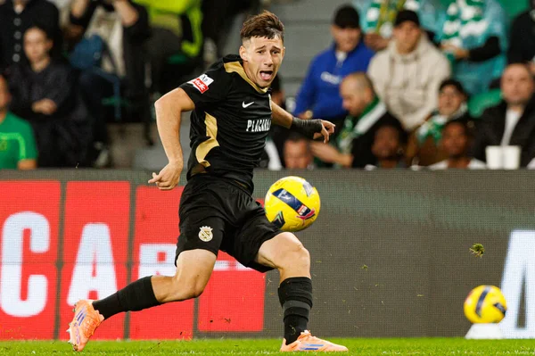 Liga Portekiz maçı sırasında Estadio Jose Alvalade 'deki Sporting CP ve Alverca FC takımları arasında görülen Cedri Nuozzi (Maciej Rogowski / Ball Raw Images))