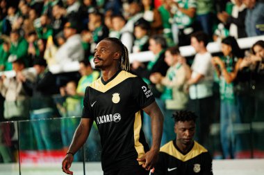 Lincoln, Liga Portekiz maçı sırasında Estadio Jose Alvalade 'de Sporting CP ve Alverca FC takımları arasında görüldü (Maciej Rogowski / Ball Raw Images)