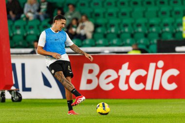 Liga Portekiz maçı sırasında Estadio Jose Alvalade 'deki Sporting CP ve Alverca FC takımları arasında Kaiky Naves görüldü (Maciej Rogowski / Ball Raw Images)