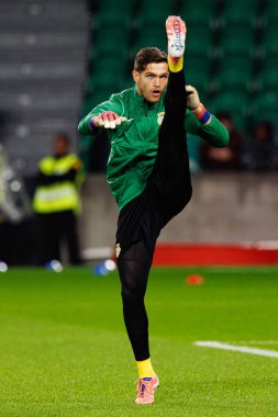  Andre Gomes, Liga Portekiz maçı sırasında Estadio Jose Alvalade 'deki Sporting CP ve Alverca FC takımları arasında görüldü (Maciej Rogowski / Ball Raw Images)