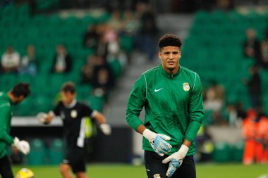 Mateus Oliveira Mendes, Liga Portekiz maçı sırasında Estadio Jose Alvalade 'deki Sporting CP ve Alverca FC takımları arasında görüldü (Maciej Rogowski / Ball Raw Images)