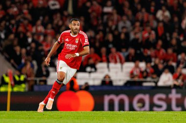 Vangelis Pavlidis SL Benfica ve Bayer 04 Leverkusen (Maciej Rogowski / Ball Raw Images) arasındaki Şampiyonlar Ligi faz maçında görüldü)