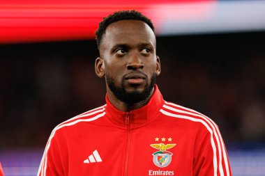 Dodi Lukebakio SL Benfica ve Bayer 04 Leverkusen (Maciej Rogowski / Ball Raw Images) arasındaki Şampiyonlar Ligi faz maçında görüldü.)