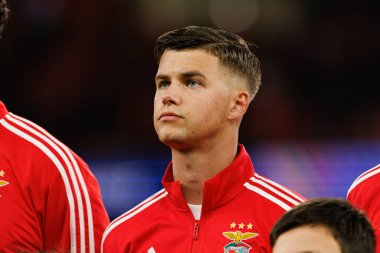 Samuel Dahl, Şampiyonlar Ligi faz maçında SL Benfica ve Bayer 04 Leverkusen (Maciej Rogowski / Ball Raw Images)