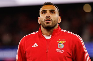 Vangelis Pavlidis SL Benfica ve Bayer 04 Leverkusen (Maciej Rogowski / Ball Raw Images) arasındaki Şampiyonlar Ligi faz maçında görüldü)