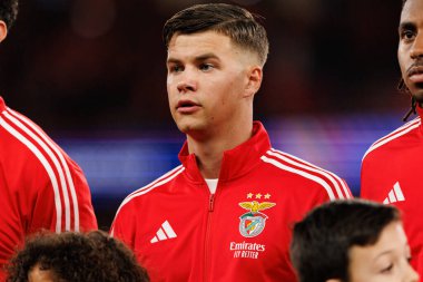 Samuel Dahl, Şampiyonlar Ligi faz maçında SL Benfica ve Bayer 04 Leverkusen (Maciej Rogowski / Ball Raw Images)