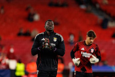 Samuel Soares Şampiyonlar Ligi faz oyunu sırasında SL Benfica ve Bayer 04 Leverkusen (Maciej Rogowski / Ball Raw Images)