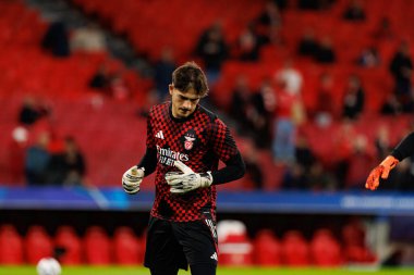 Diogo Ferreira Şampiyonlar Ligi faz maçında SL Benfica ve Bayer 04 Leverkusen (Maciej Rogowski / Ball Raw Images) arasında görüldü)