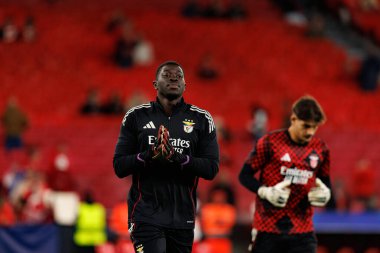 Samuel Soares Şampiyonlar Ligi faz oyunu sırasında SL Benfica ve Bayer 04 Leverkusen (Maciej Rogowski / Ball Raw Images)
