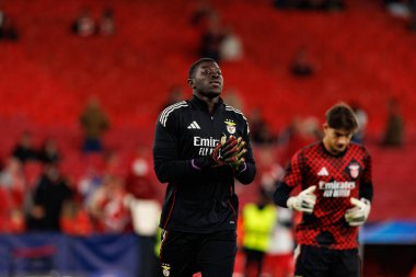 Samuel Soares Şampiyonlar Ligi faz oyunu sırasında SL Benfica ve Bayer 04 Leverkusen (Maciej Rogowski / Ball Raw Images)
