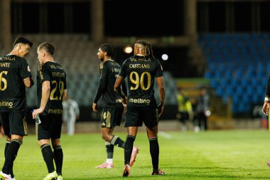 Cassiano, Liga Portekiz maçında Casa Pia ve CF Estrela Amadora takımları arasında Estadio Municipal Rio Maior (Maciej Rogowski / Ball Raw Images)