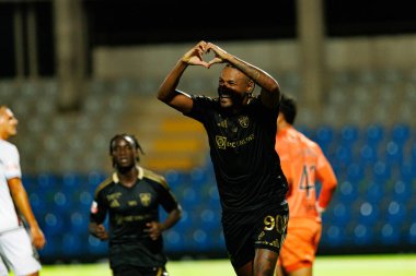 Cassiano, Liga Portekiz maçında Casa Pia ve CF Estrela Amadora takımları arasında Estadio Municipal Rio Maior (Maciej Rogowski / Ball Raw Images)
