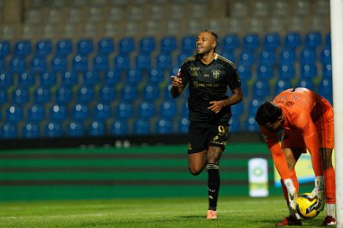 Cassiano, Liga Portekiz maçında Casa Pia ve CF Estrela Amadora takımları arasında Estadio Municipal Rio Maior (Maciej Rogowski / Ball Raw Images)