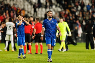 Antonio Miliç, Rayo Vallecano ve Lech Poznan (Maciej Rogowski / Ball Raw Images) takımları arasında oynanan UEFA Konferans Ligi faz maçında görüldü.)
