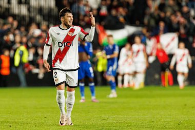 Andrei Ratiu UEFA Konferans Ligi faz oyunu sırasında Rayo Vallecano ve Lech Poznan (Maciej Rogowski / Ball Raw Images) takımları arasında görüldü)