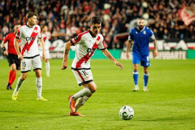 Sergio Camello UEFA Konferans Ligi faz maçında Rayo Vallecano ve Lech Poznan (Maciej Rogowski / Ball Raw Images) takımları arasında görüldü)