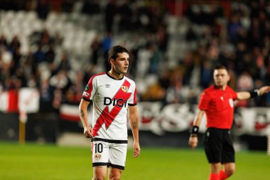 Sergio Camello UEFA Konferans Ligi faz maçında Rayo Vallecano ve Lech Poznan (Maciej Rogowski / Ball Raw Images) takımları arasında görüldü)