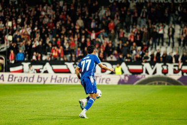Luis Palma UEFA Konferans Ligi faz oyunu sırasında Rayo Vallecano ve Lech Poznan (Maciej Rogowski / Ball Raw Images) takımları arasında görüldü)