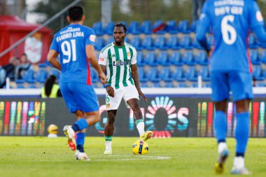 Nelson Abbey, Liga Portekiz maçı sırasında FC Alverca ve Rio Ave FC (Maciej Rogowski / Ball Raw Images) takımları arasında görüldü.)