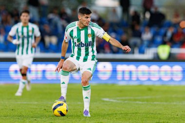 Marios Vrousai, Liga Portekiz maçı sırasında FC Alverca ve Rio Ave FC (Maciej Rogowski / Ball Raw Images) takımları arasında görüldü.)