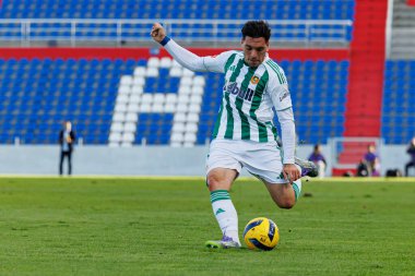 Nikolaos Athanasiou, Liga Portekiz maçı sırasında FC Alverca ve Rio Ave FC (Maciej Rogowski / Ball Raw Images) takımları arasında görüldü.)