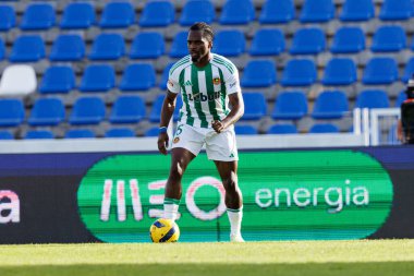 Nelson Abbey, Liga Portekiz maçı sırasında FC Alverca ve Rio Ave FC (Maciej Rogowski / Ball Raw Images) takımları arasında görüldü.)