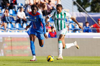 Bastien Meupiyou ve Andre Luiz Liga Portekiz maçı sırasında FC Alverca ve Rio Ave FC (Maciej Rogowski / Ball Raw Images) takımları arasında görüldü.)